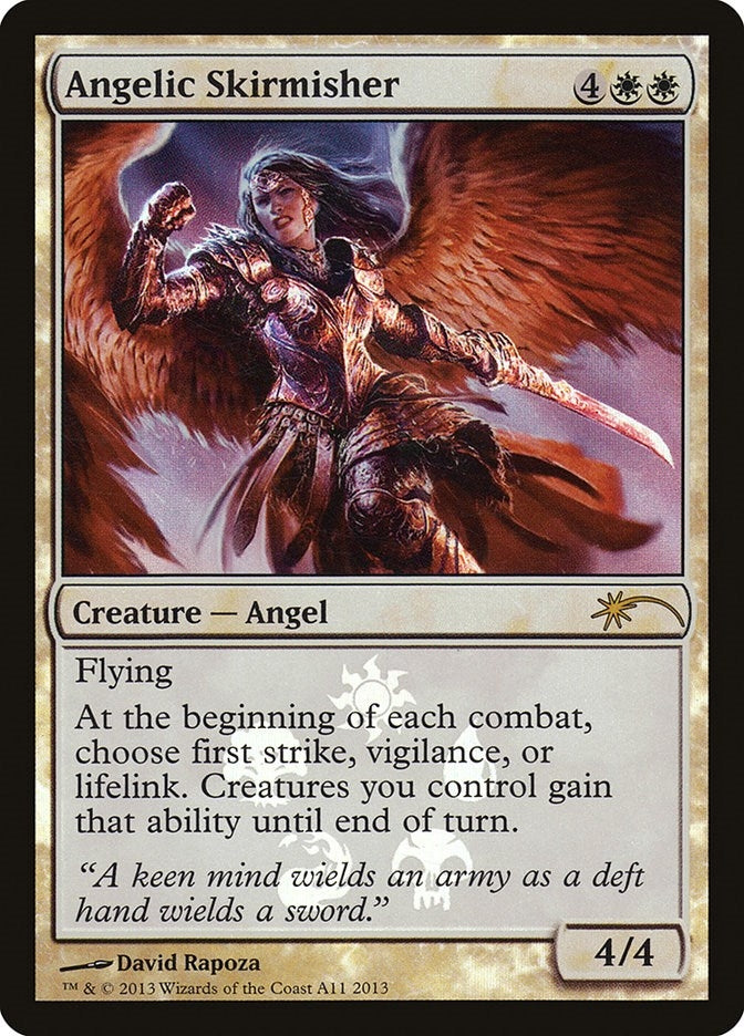 Image for Angelic Skirmisher (A11) (MEDIA) - Magic: The Gathering