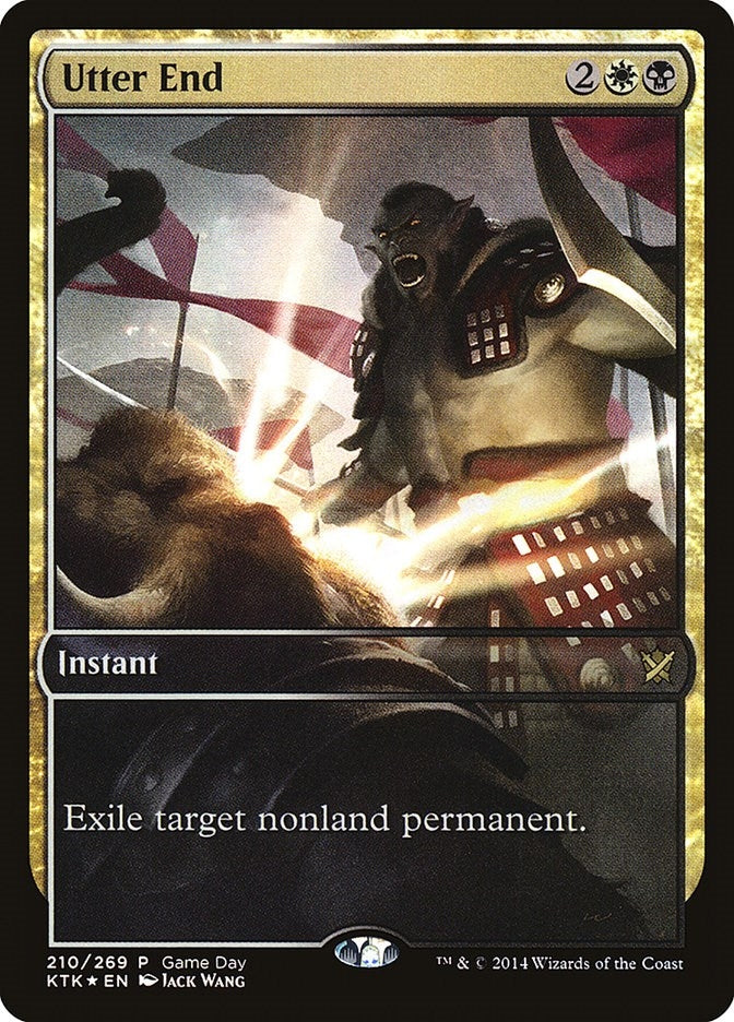 Image for Utter End (210) (GAME) - Magic: The Gathering