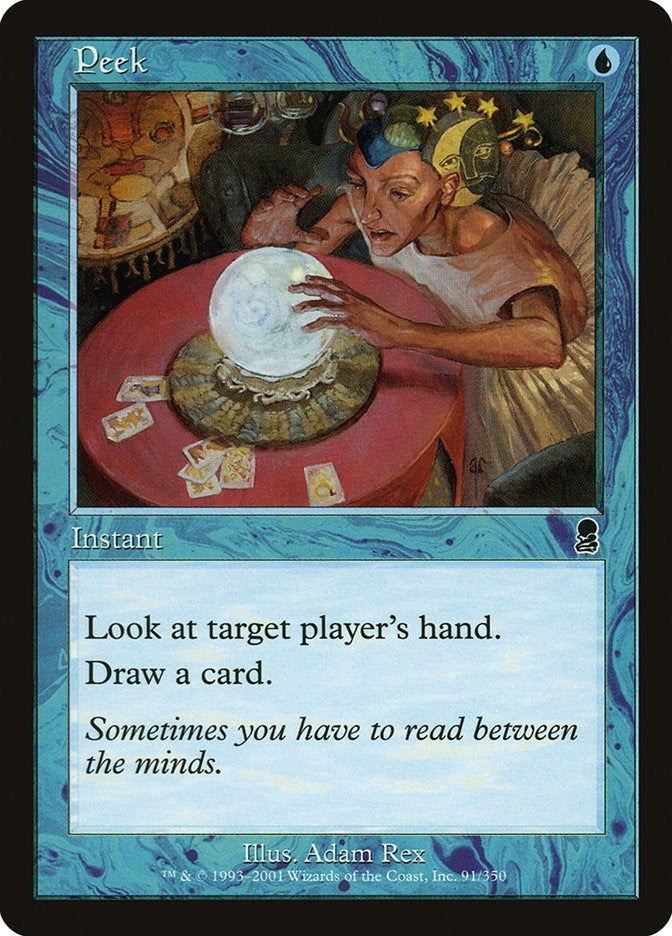 Image for Peek (91) (ODY) - Magic: The Gathering