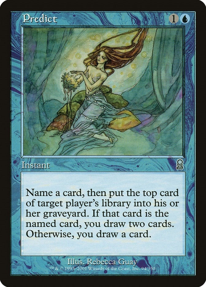 Image for Predict (94) (ODY) - Magic: The Gathering