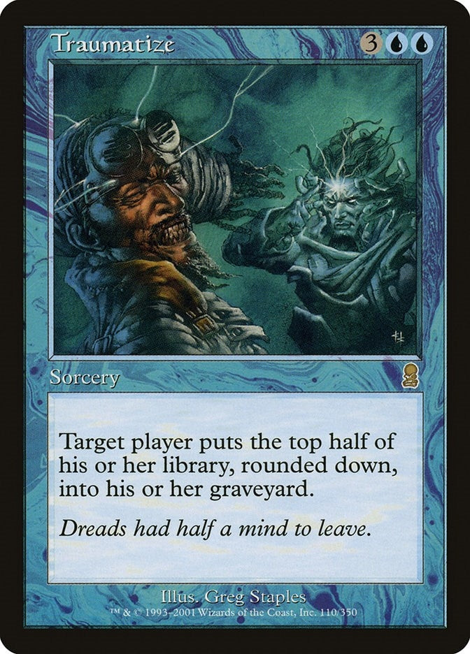 Image for Traumatize (110) (ODY) - Magic: The Gathering