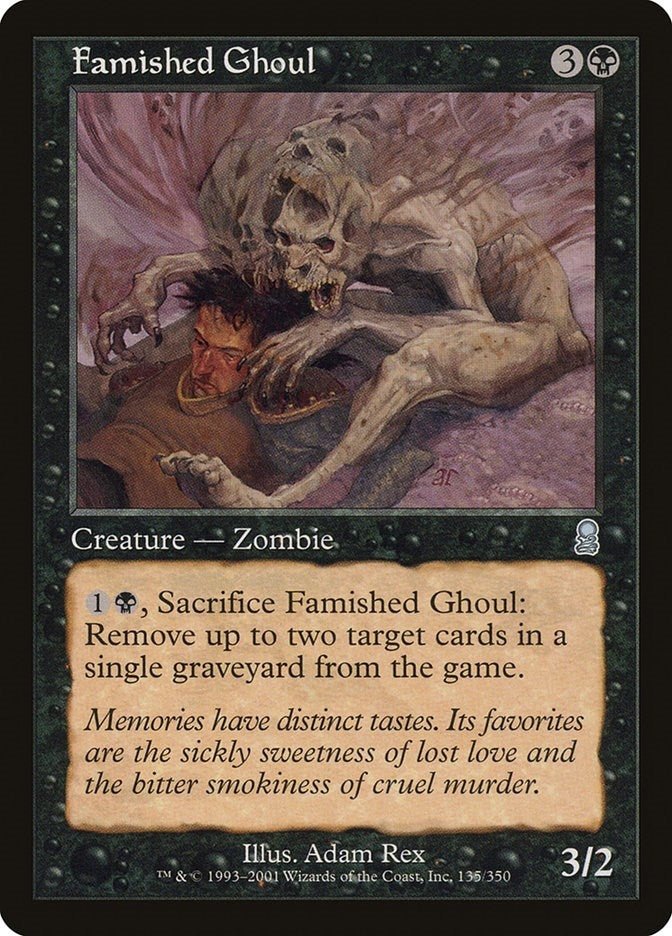 Image for Famished Ghoul (135) (ODY) - Magic: The Gathering