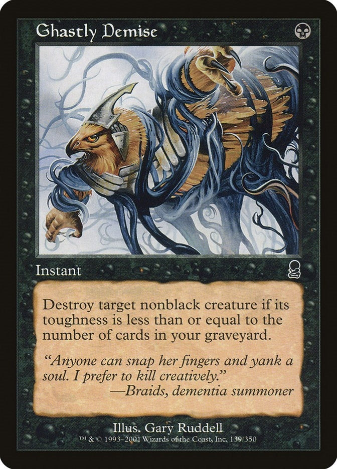 Image for Ghastly Demise (139) (ODY) - Magic: The Gathering