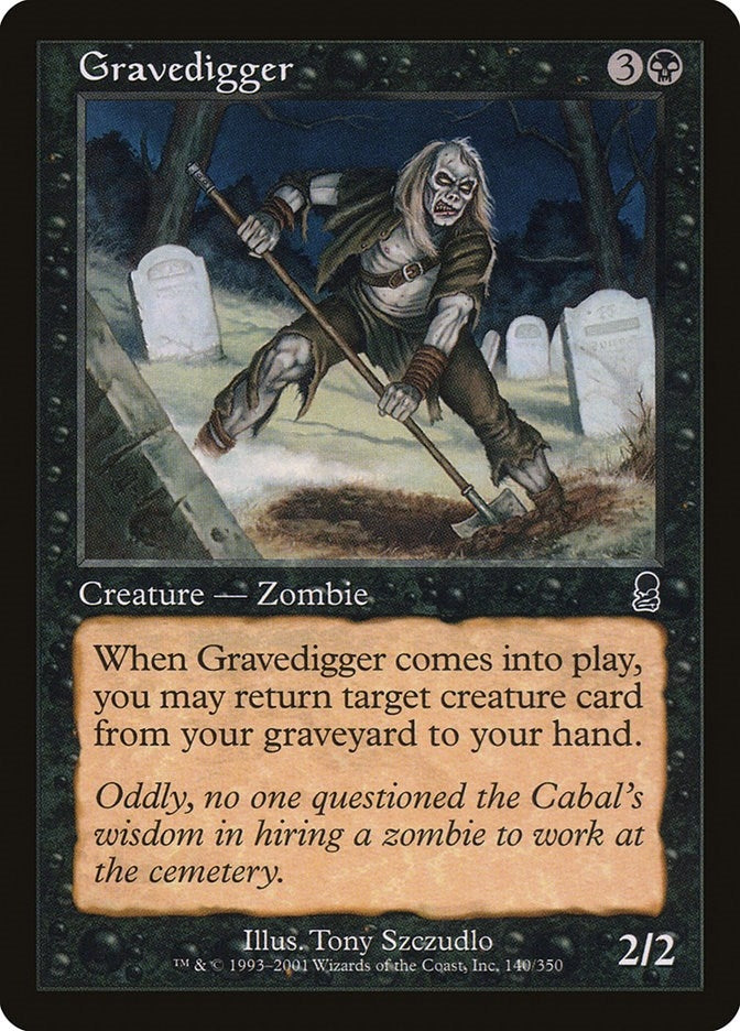 Image for Gravedigger (140) (ODY) - Magic: The Gathering