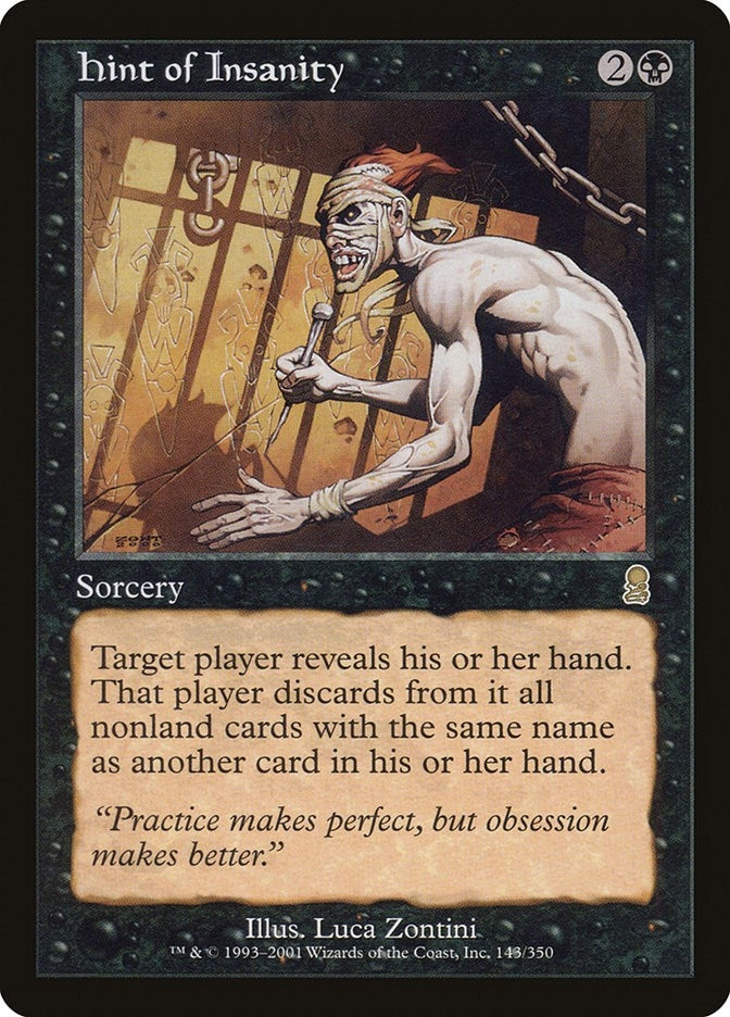 Image for Hint of Insanity (143) (ODY) - Magic: The Gathering