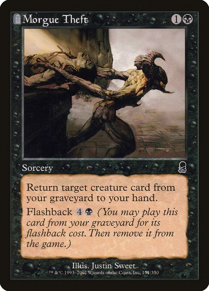 Image for Morgue Theft (151) (ODY) - Magic: The Gathering