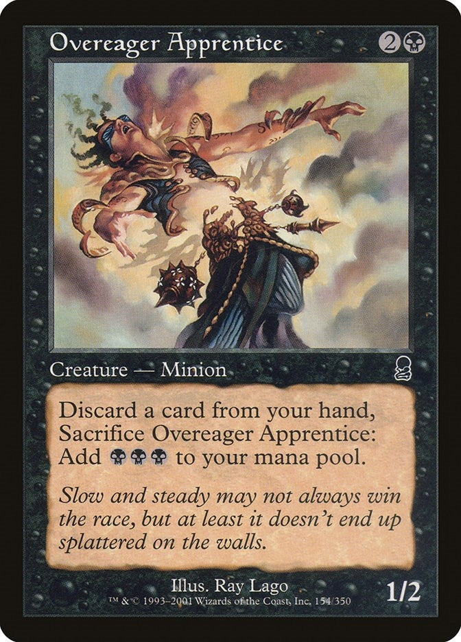 Image for Overeager Apprentice (154) (ODY) - Magic: The Gathering
