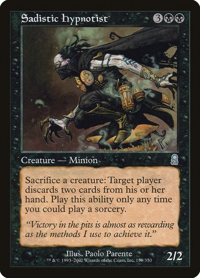 Image for Sadistic Hypnotist (159) (ODY) - Magic: The Gathering