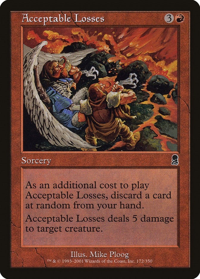 Image for Acceptable Losses (172) (ODY) - Magic: The Gathering