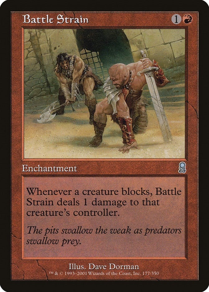 Image for Battle Strain (177) (ODY) - Magic: The Gathering