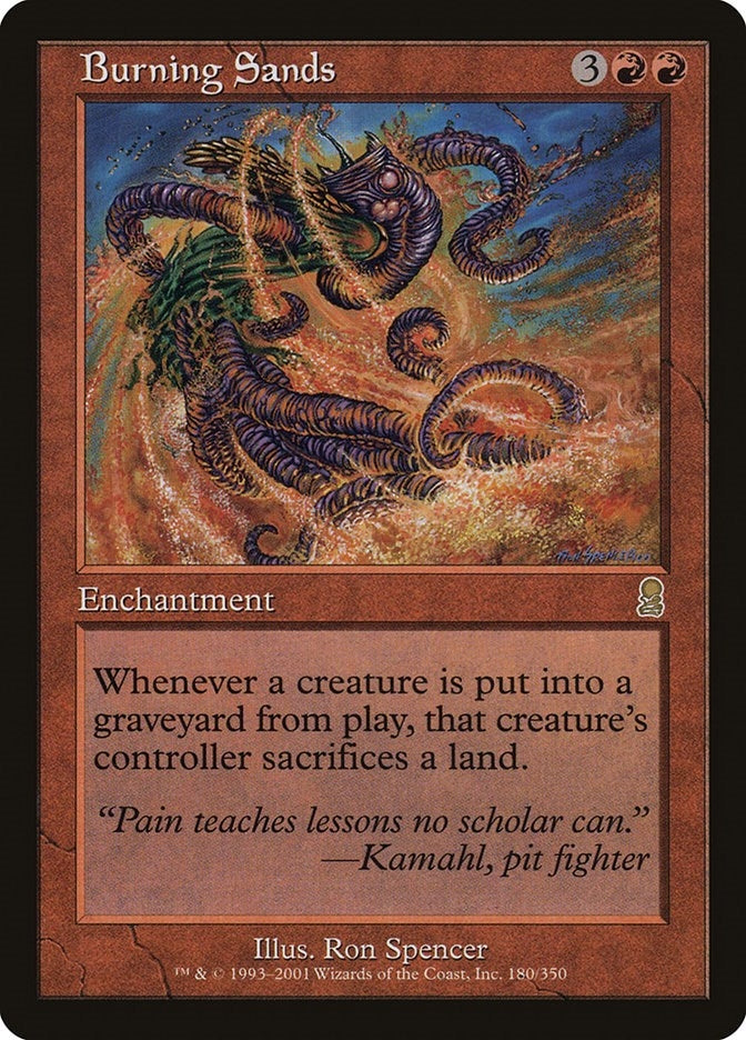 Image for Burning Sands (180) (ODY) - Magic: The Gathering