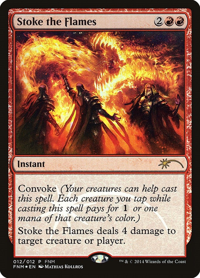 Image for Stoke the Flames (12) (FNM) - Magic: The Gathering