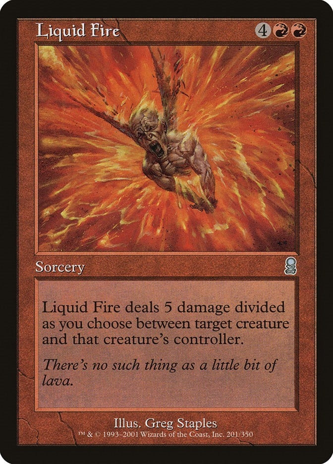 Image for Liquid Fire (201) (ODY) - Magic: The Gathering