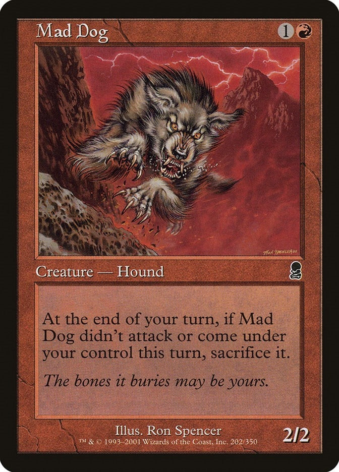 Image for Mad Dog (202) (ODY) - Magic: The Gathering