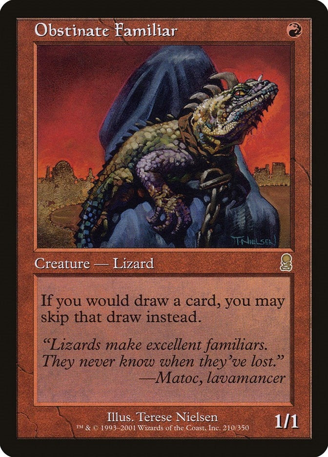 Image for Obstinate Familiar (210) (ODY) - Magic: The Gathering