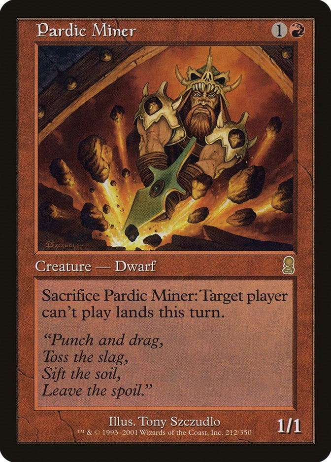 Image for Pardic Miner (212) (ODY) - Magic: The Gathering