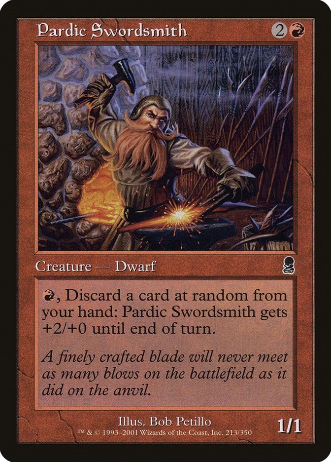 Image for Pardic Swordsmith (213) (ODY) - Magic: The Gathering