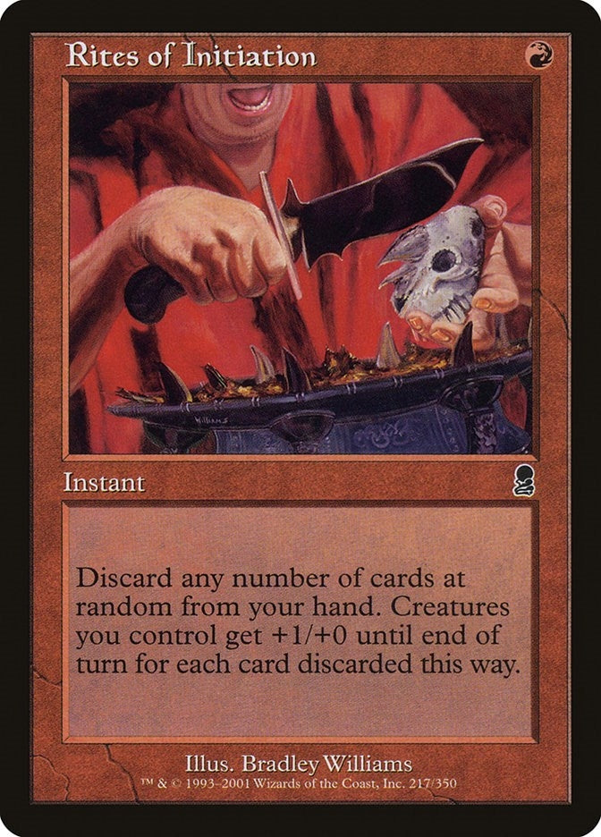 Image for Rites of Initiation (217) (ODY) - Magic: The Gathering