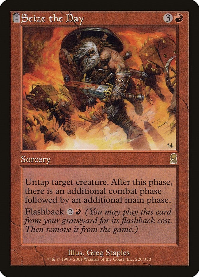 Image for Seize the Day (220) (ODY) - Magic: The Gathering
