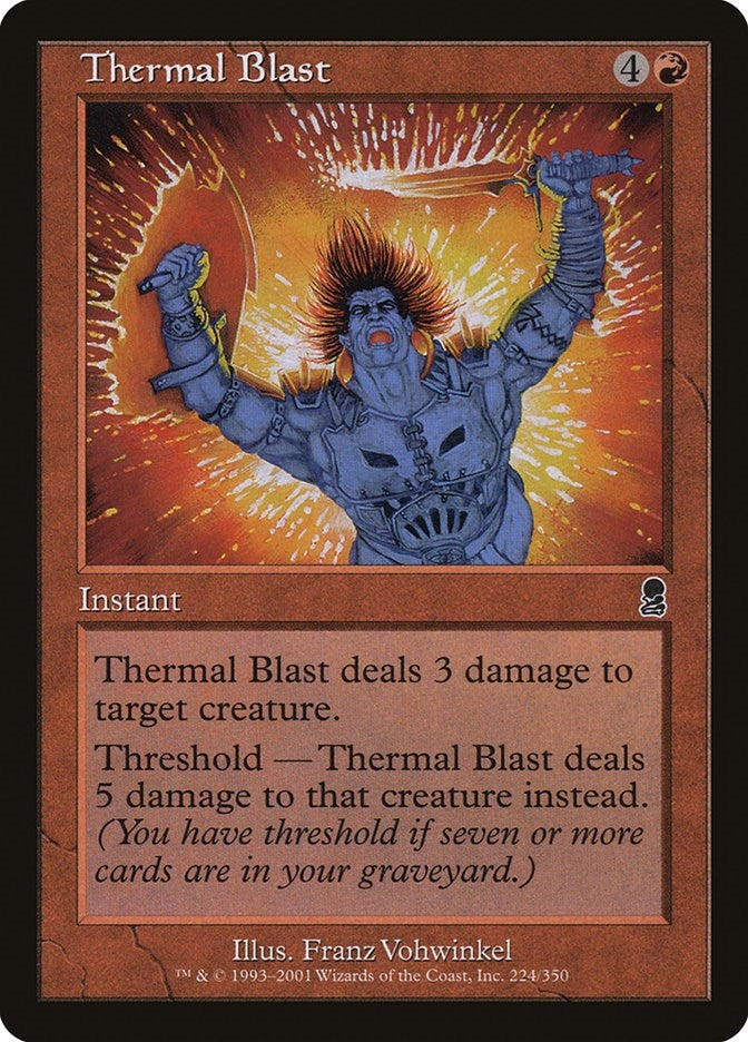 Image for Thermal Blast (224) (ODY) - Magic: The Gathering