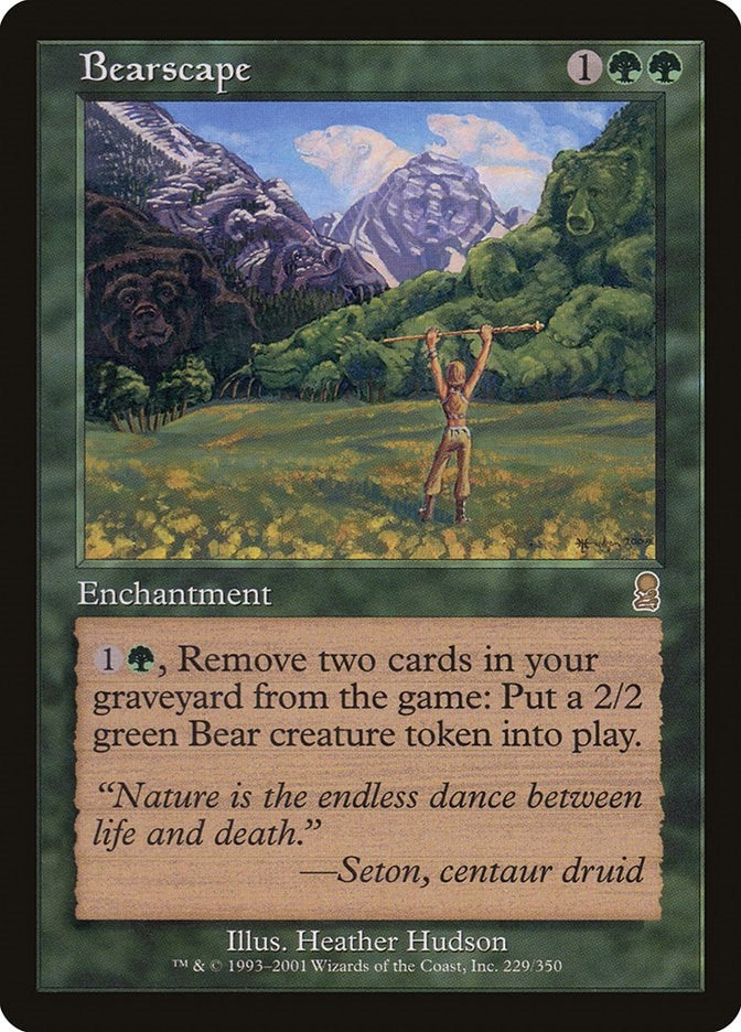 Image for Bearscape (229) (ODY) - Magic: The Gathering