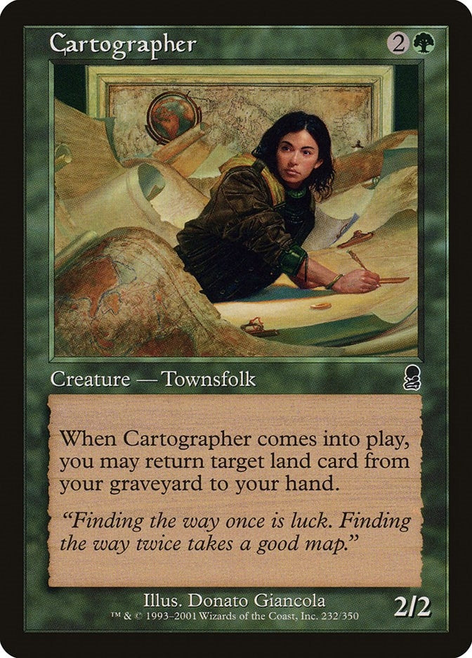 Image for Cartographer (232) (ODY) - Magic: The Gathering