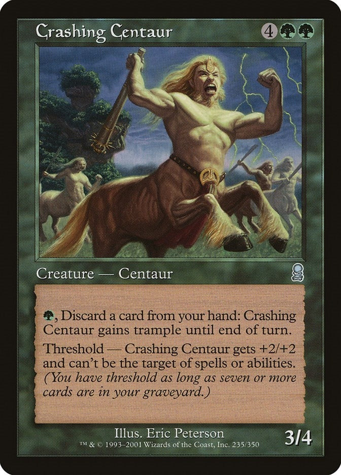 Image for Crashing Centaur (235) (ODY) - Magic: The Gathering