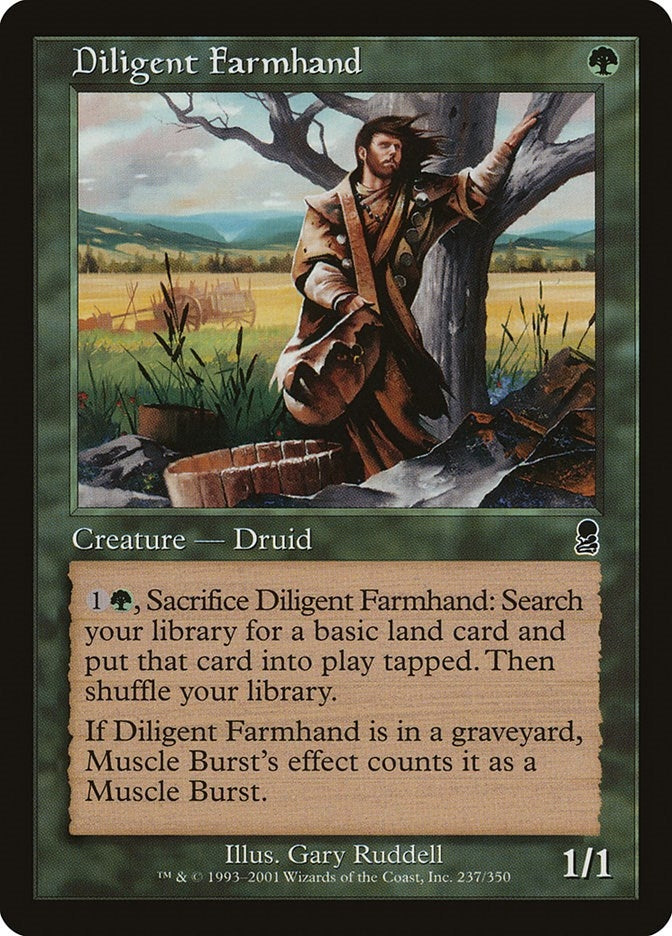 Image for Diligent Farmhand (237) (ODY) - Magic: The Gathering