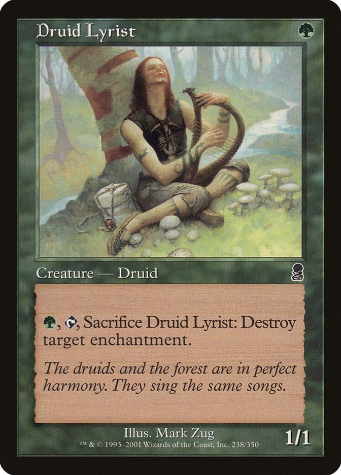 Image for Druid Lyrist (238) (ODY) - Magic: The Gathering