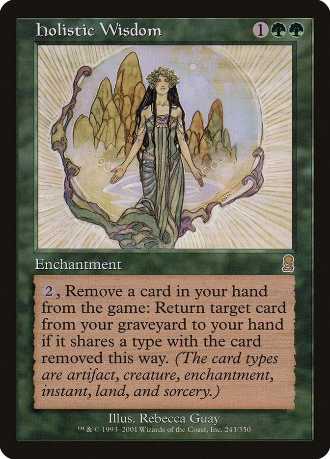 Image for Holistic Wisdom (243) (ODY) - Magic: The Gathering