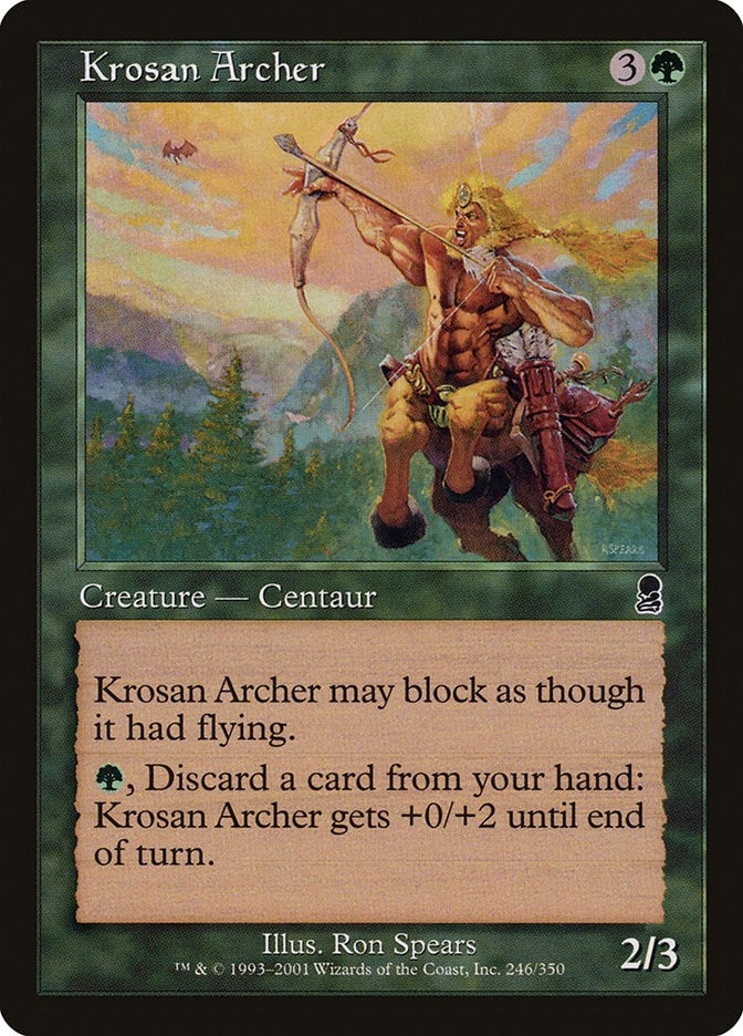 Image for Krosan Archer (246) (ODY) - Magic: The Gathering