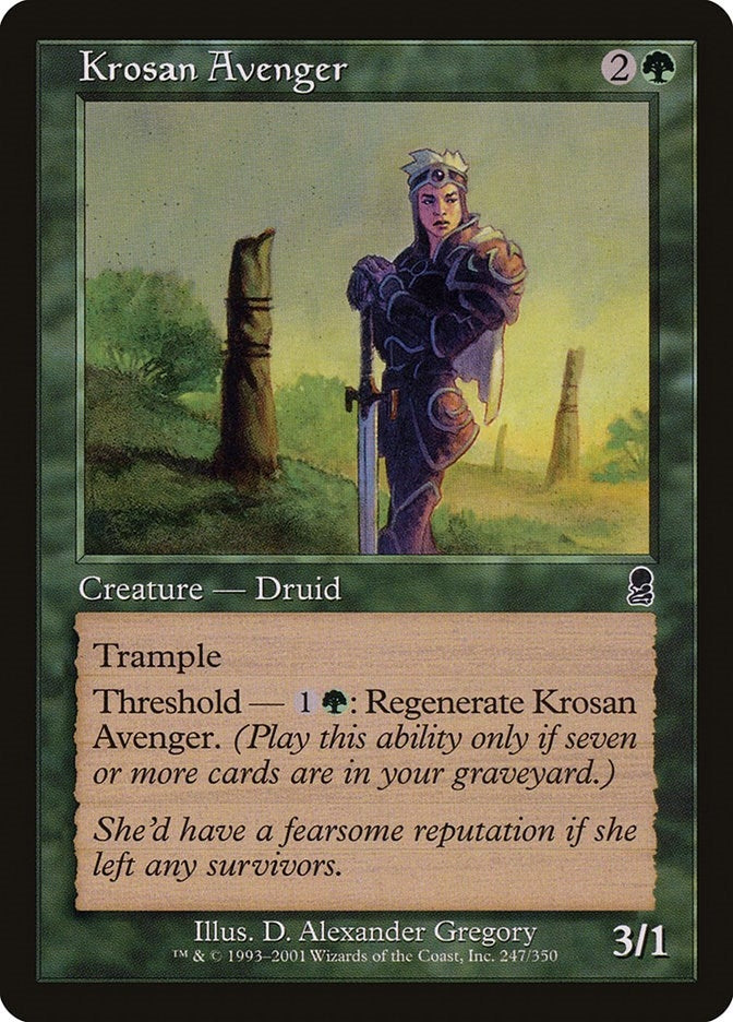 Image for Krosan Avenger (247) (ODY) - Magic: The Gathering