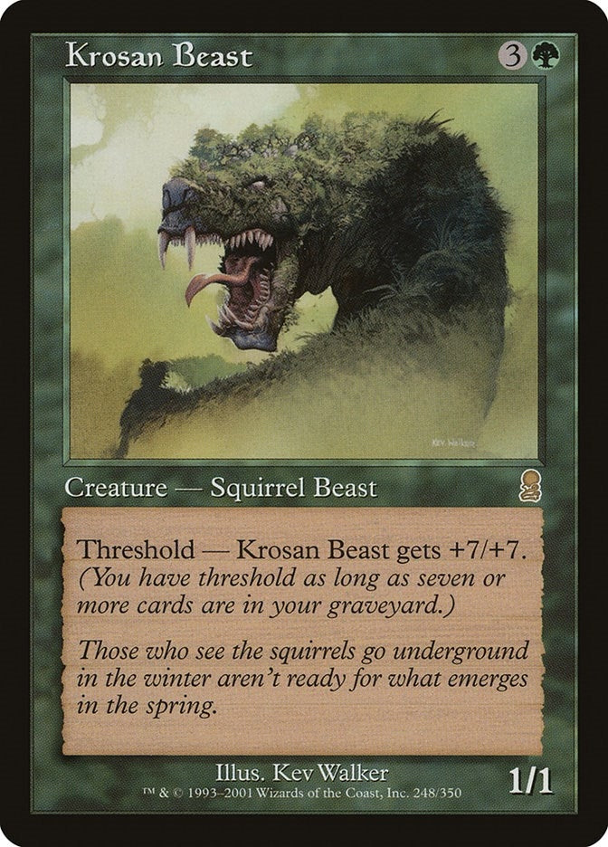 Image for Krosan Beast (248) (ODY) - Magic: The Gathering