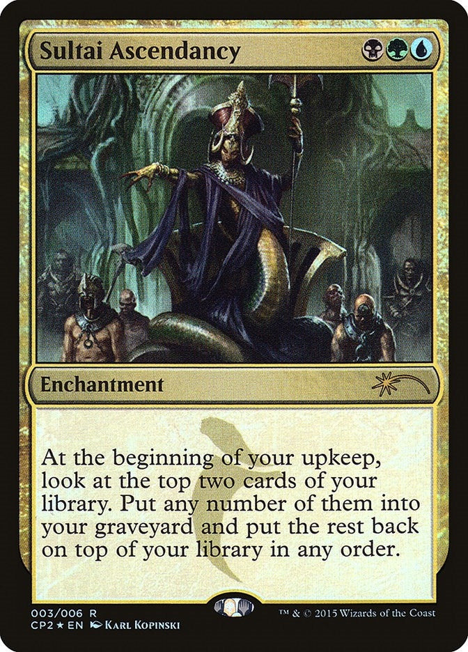 Image for Sultai Ascendancy (3) (UMP) - Magic: The Gathering