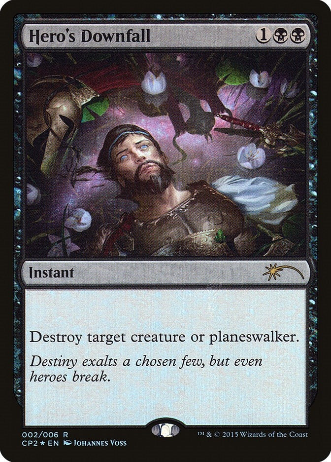 Image for Hero's Downfall (2) (UMP) - Magic: The Gathering