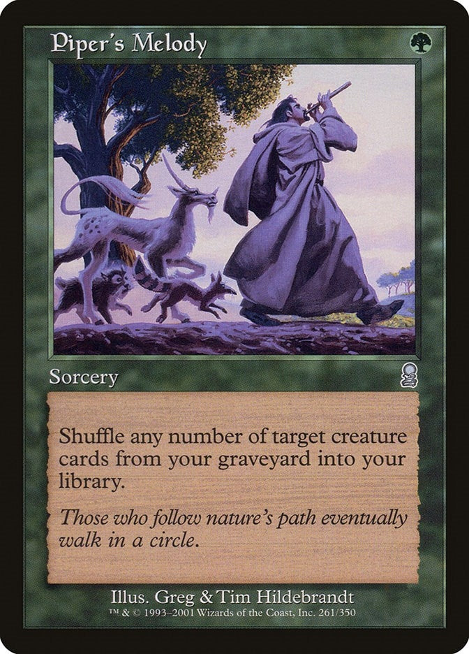 Image for Piper's Melody (261) (ODY) - Magic: The Gathering