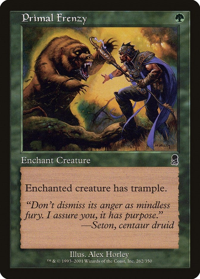 Image for Primal Frenzy (262) (ODY) - Magic: The Gathering