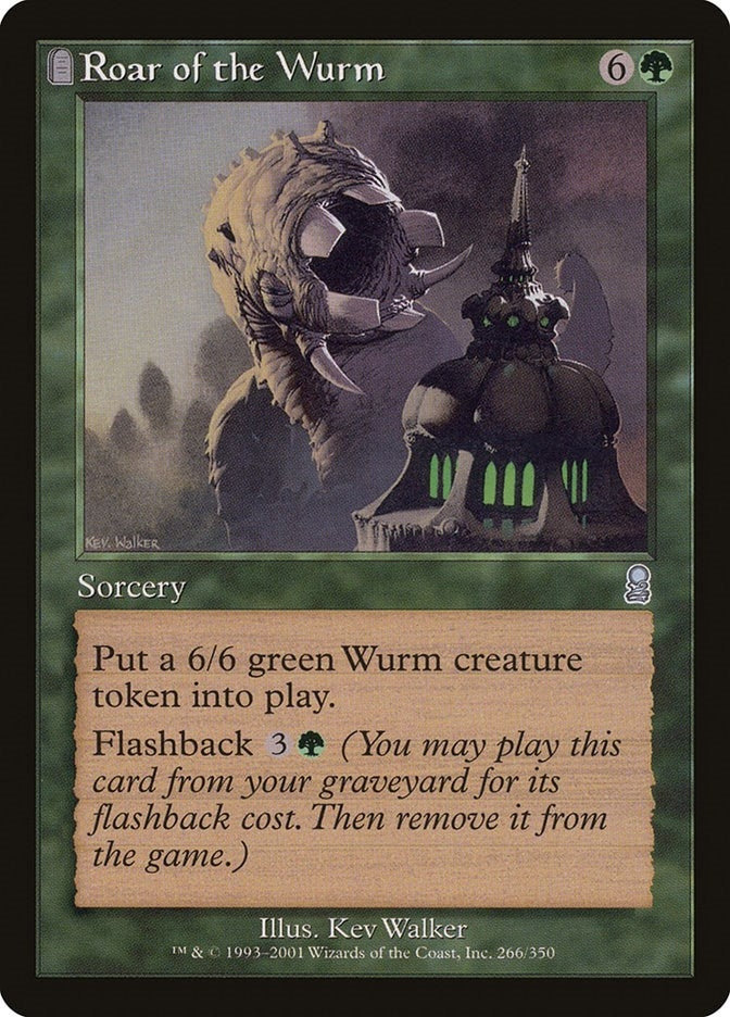 Image for Roar of the Wurm (266) (ODY) - Magic: The Gathering