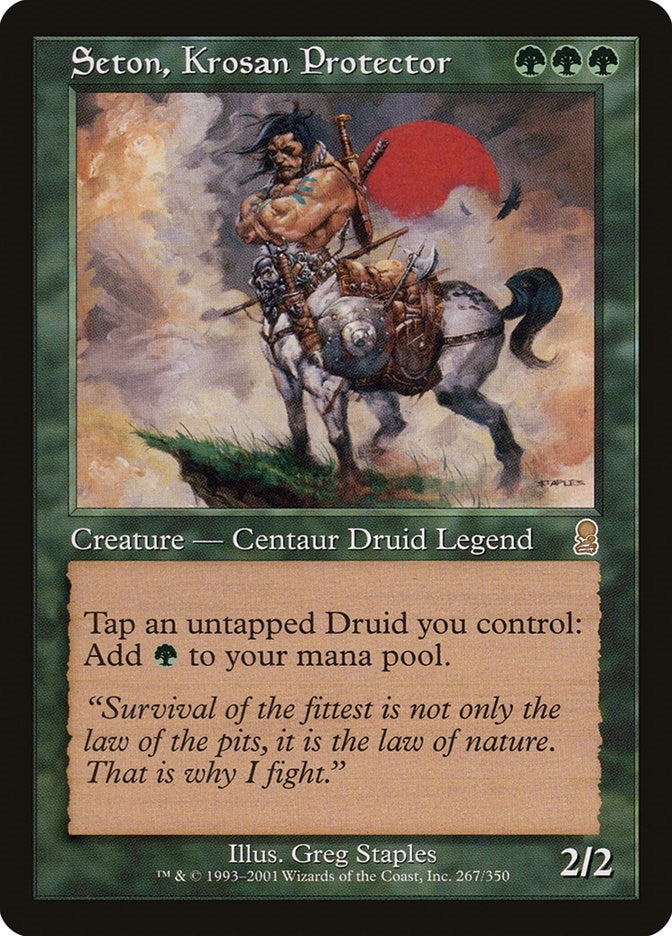Image for Seton, Krosan Protector (267) (ODY) - Magic: The Gathering