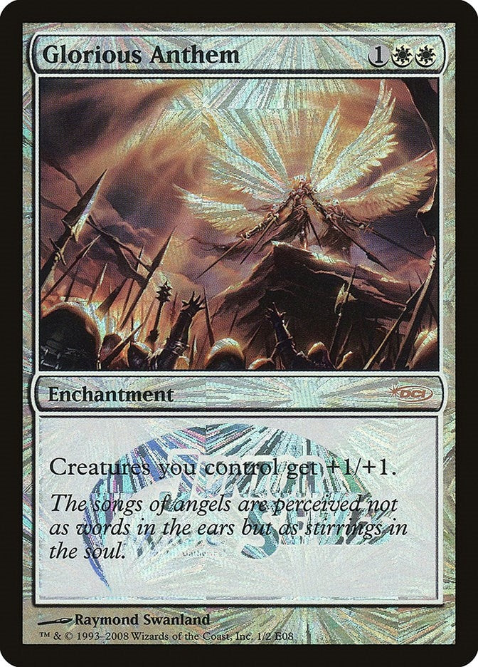 Image for Glorious Anthem (Junior Series Europe) (1) (JSS) - Magic: The Gathering