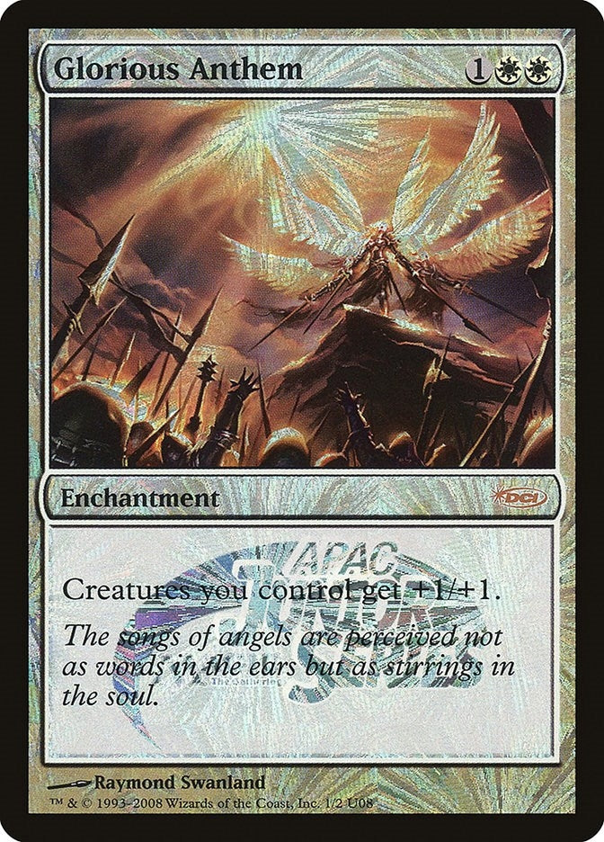 Image for Glorious Anthem (Junior APAC Series) (1) (JSS) - Magic: The Gathering