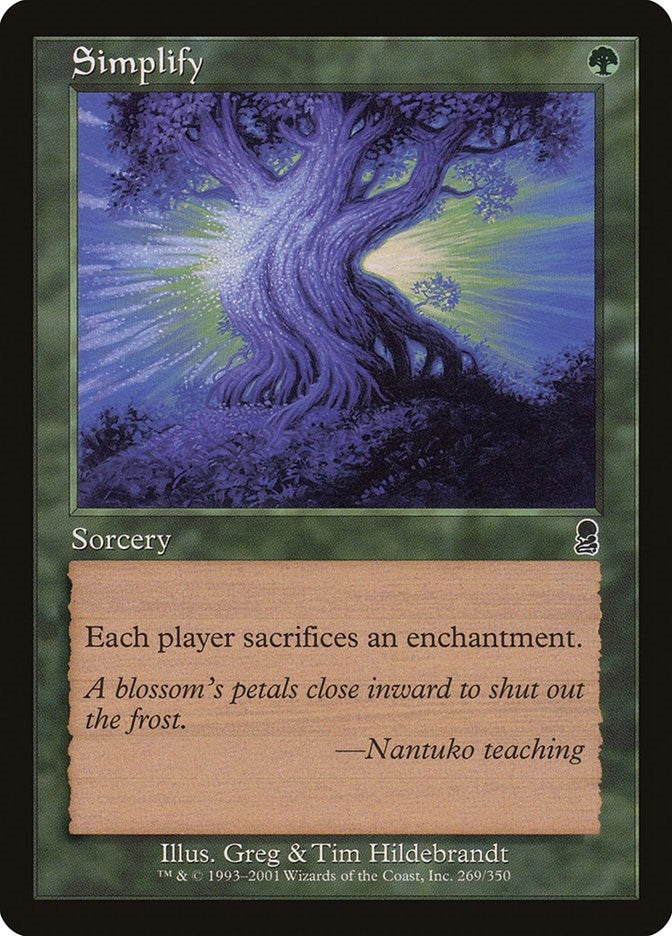 Image for Simplify (269) (ODY) - Magic: The Gathering