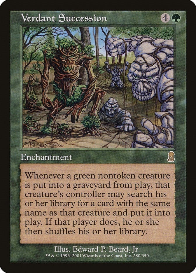Image for Verdant Succession (280) (ODY) - Magic: The Gathering