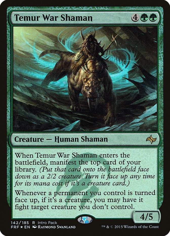 Image for Temur War Shaman (142) (UMP) - Magic: The Gathering