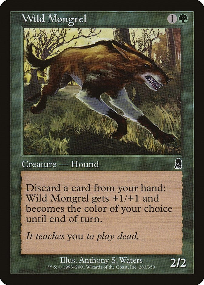 Image for Wild Mongrel (283) (ODY) - Magic: The Gathering