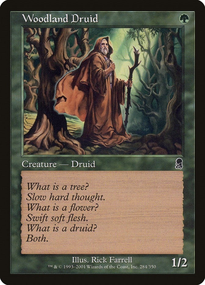 Image for Woodland Druid (284) (ODY) - Magic: The Gathering