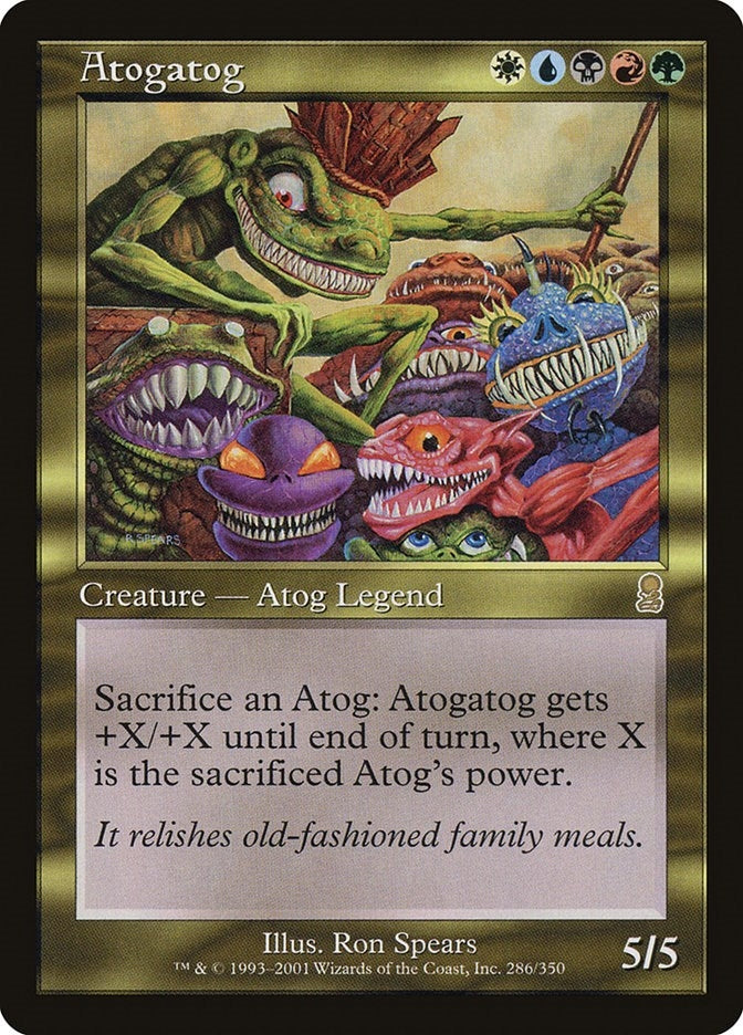 Image for Atogatog (286) (ODY) - Magic: The Gathering