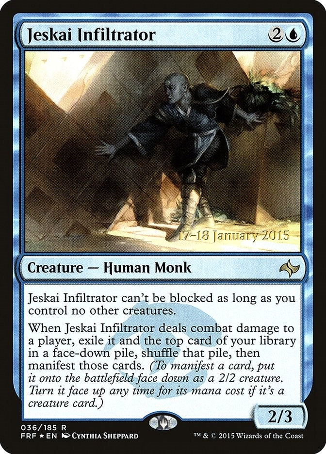 Image for Jeskai Infiltrator (36) (PRE) - Magic: The Gathering
