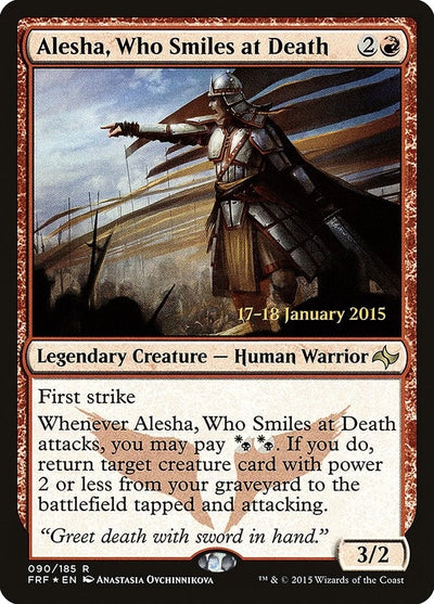 Alesha, Who Smiles at Death (90) (PRE)