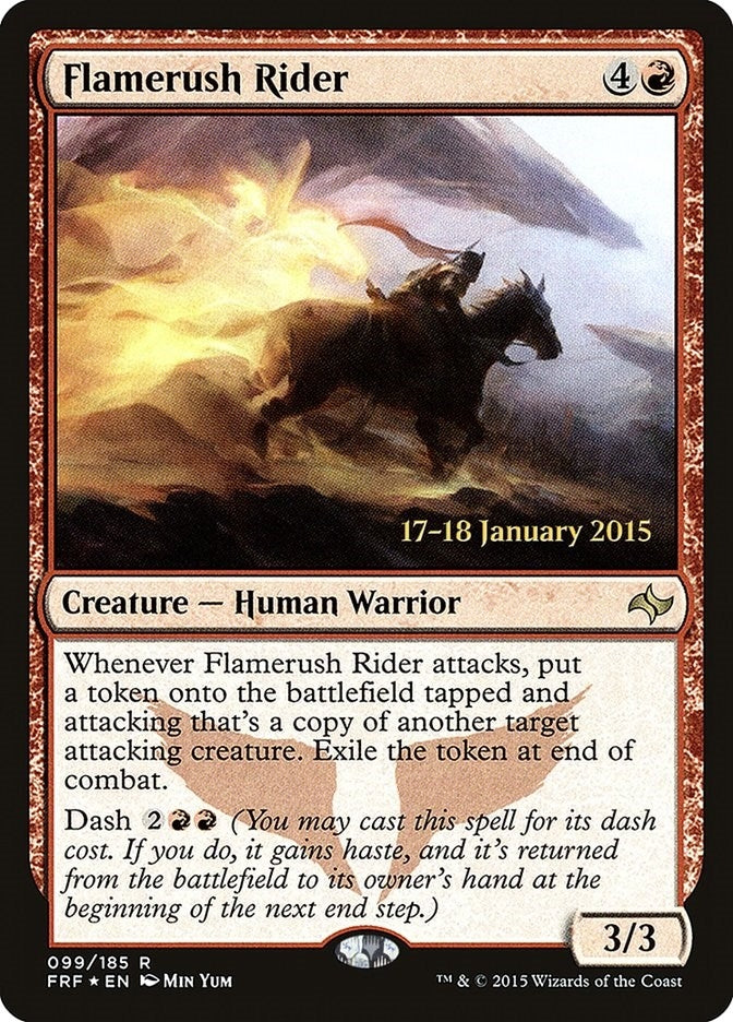 Image for Flamerush Rider (99) (PRE) - Magic: The Gathering